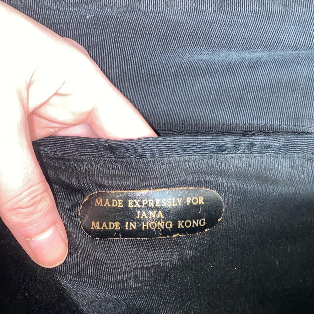 🛍️Adorable Custom Made Black Woven Handbag With Gold Details! - Picture 10 of 15